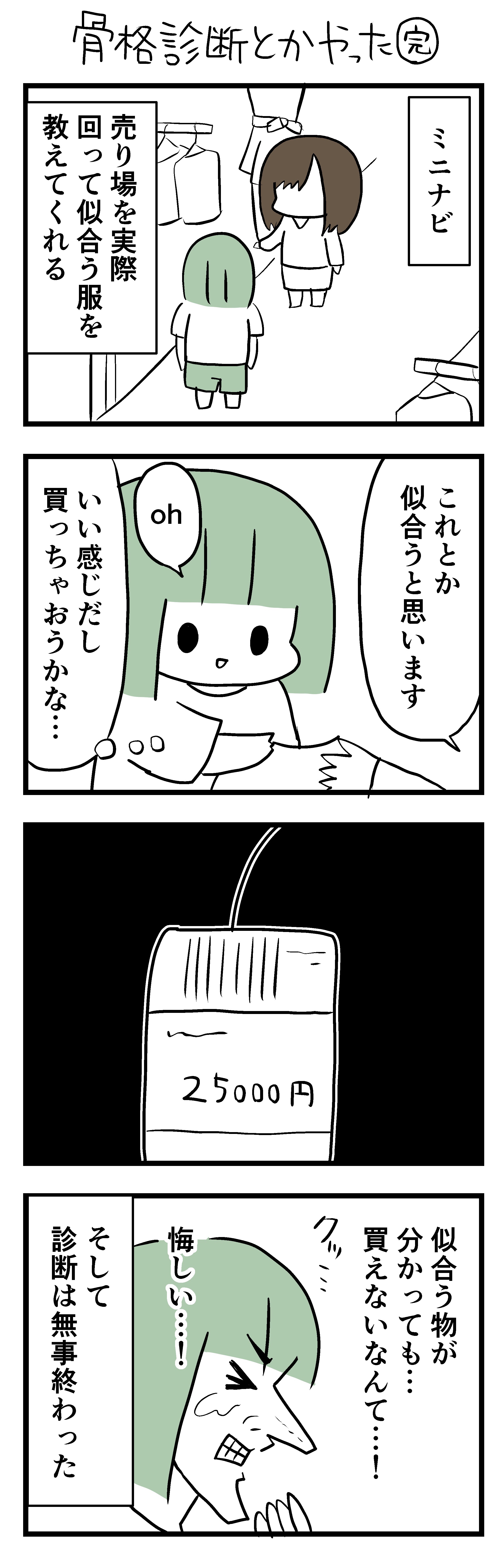 骨格診断とかやった完 漫画家になれたよ