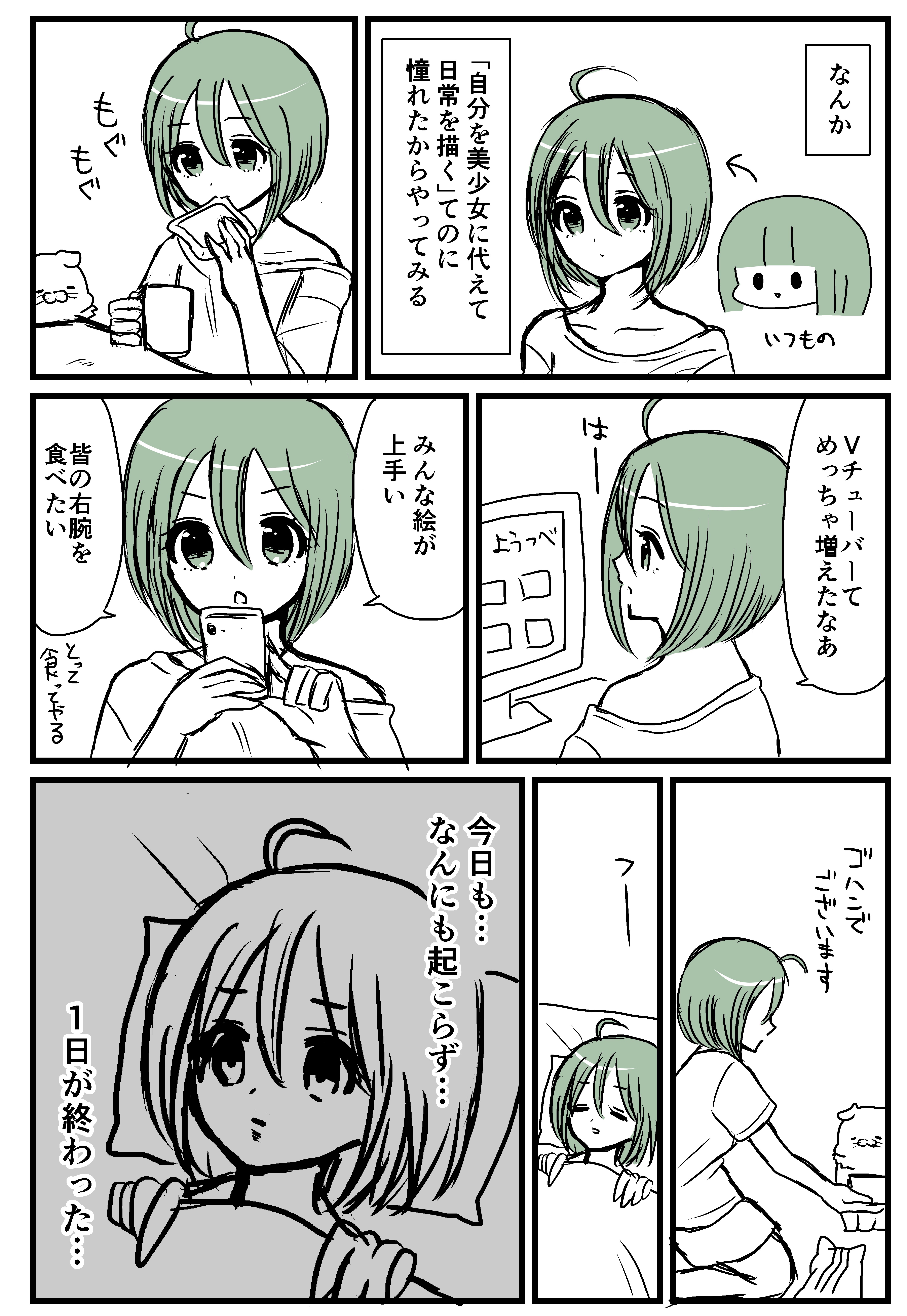 自分代理を美少女にしてみた 漫画家になれたよ 自分代理を美少女にしてみた 漫画家になれたよ