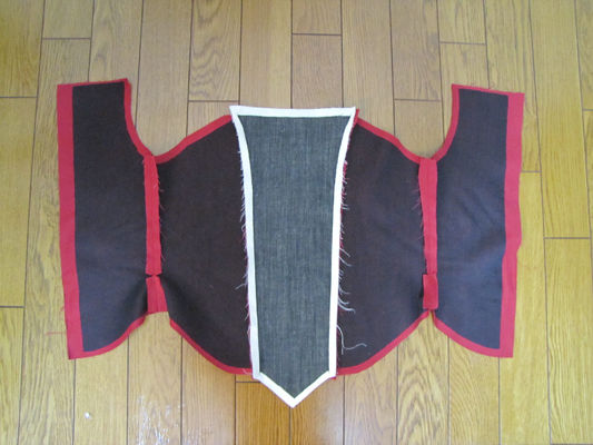 杉浦眸の衣装製作blog 艶漢 吉原安里 幼少 ドレス 其の２