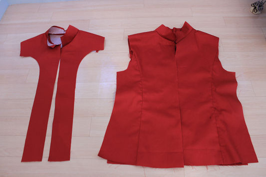 杉浦眸の衣装製作blog 特別講座 いろいろ使える技術編 学ラン前開きファスナーの方法