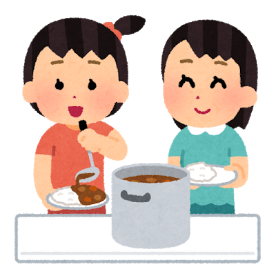 私はカレーが嫌い。味じゃなくて具がゴロゴロ入ってる感じ。カレー嫌いって言うと「有り得ない！」って反応される