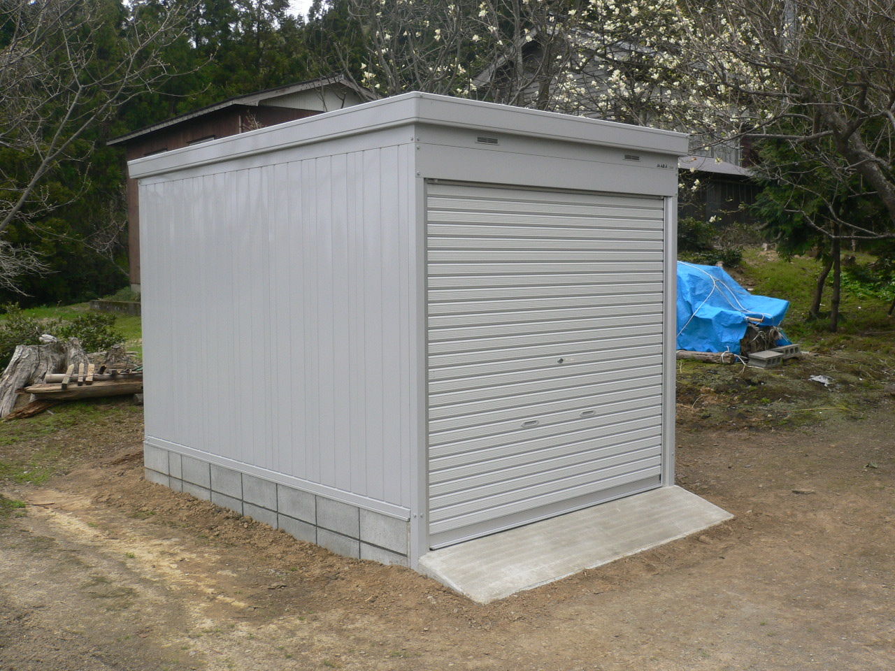 物置設置 お庭工房のわいわい日記 新潟県上越市