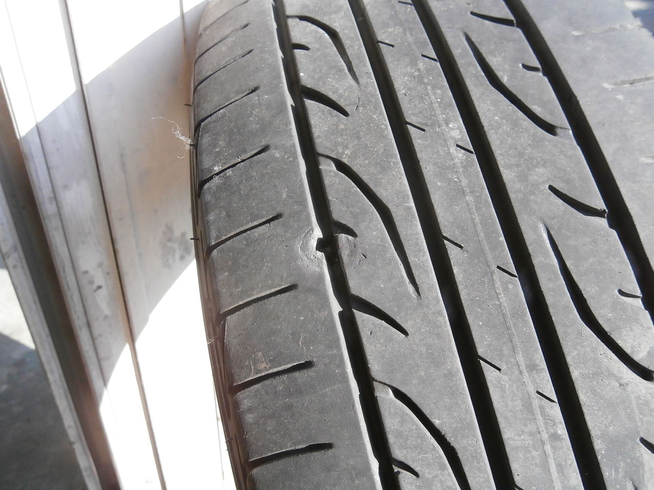 パンク こんな物が原因でした 埼玉 越谷 オートアクセル スタッフｂｌｏｇ