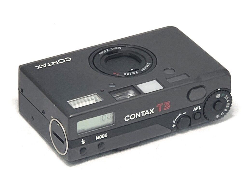 CONTAX T3 Black Double tooth 【AB+】 ￥628,000-（税込