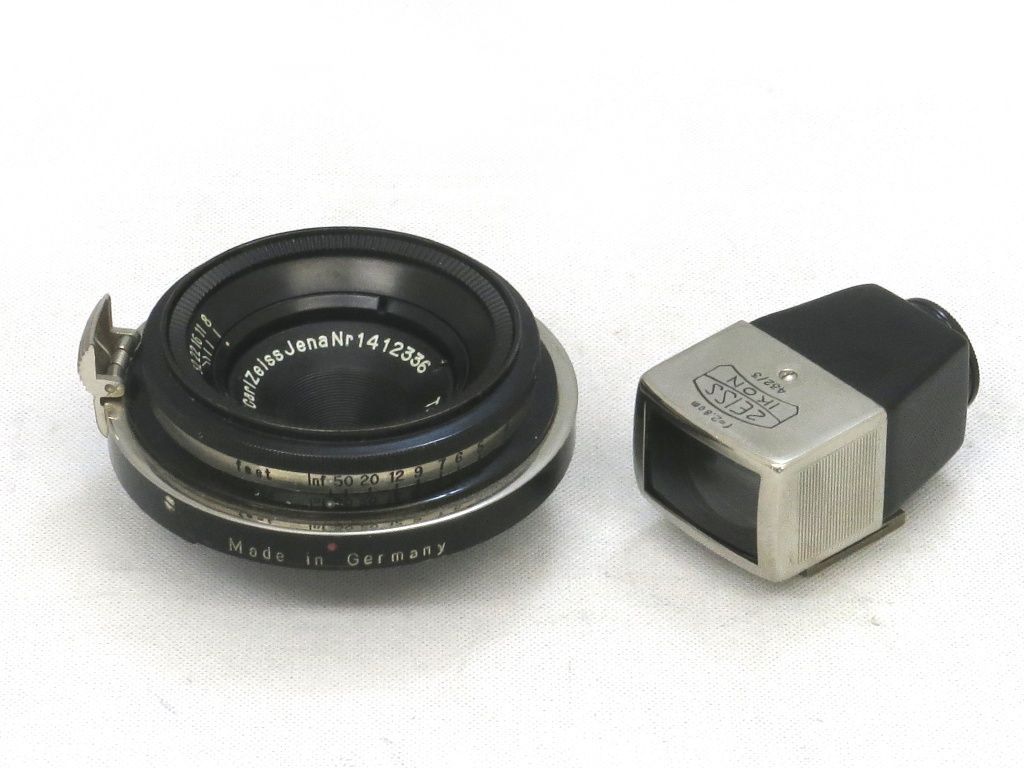 希少ニッケルテッサー TESSAR 5cm F3.5 コンタックスマウントレンズ