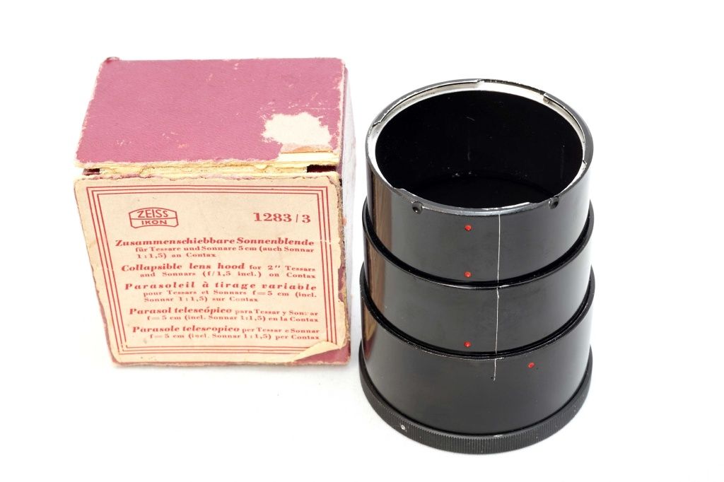 Zeiss Ikon 伸縮式フード 1283/3 【AB+】 ***SOLD OUT Zeiss Ikon 伸縮式フード 1283/3 【AB+】 ***SOLD OUT