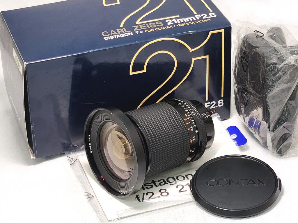 Distagon T* 21mm F2.8 MMJ 【AB】 ￥278,000-（税込） : コンタックス