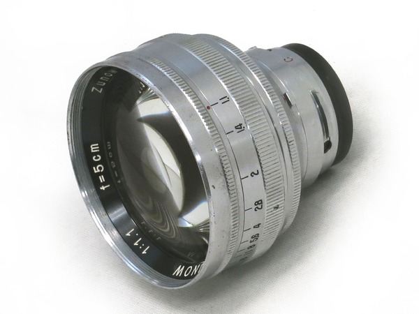 関東カメラ・山崎光学 整備品】ズノー50mm/F1.1（ライカLマウント）