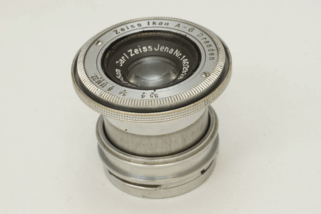 Carl Zeiss Jena Tessar f3.5 50mm レア品 Carl Zeiss Jena Tessar T 5cm (50mm) f/3.5 Collapsible Contax