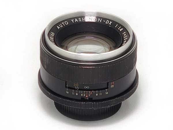YASHICA YASHINON DX 50mm f1.4 m42マウント YASHICA YASHINON-DX 50mm F1.4 （M42マウント） 【AB】 ￥29,800