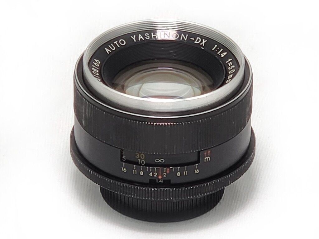 Yashinon-DX 50mm f/1.4 M42マウント YASHICA YASHINON-DX 50mm F1.4 （M42マウント） 【AB】 ￥29,800