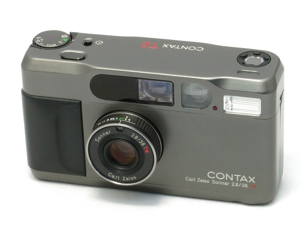 コンタックス T2 チタンシルバー 中古 CONTAX コンタックス T2 チタン
