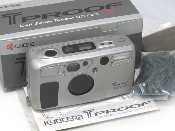 kyocera T proof 京セラ コンタックス KYOCERA T PROOF フィルムカメラ | kaerucameraOnlineshop