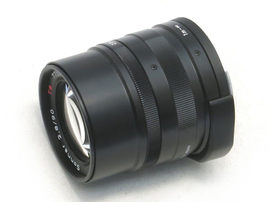 コンタックス CONTAX Sonnar T* 90mm F2.8 ブラック 中望遠】CONTAX G Sonnar T＊ 90mm F2.8 外観レビュー | 収差Love