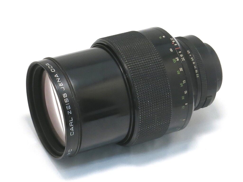 Objectif Zeiss Jena Sonnar 200mm F2.8 – Monture M42, DDR, Excellent état