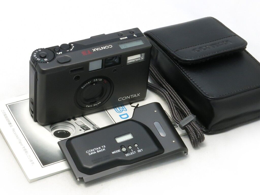 CONTAX T3D CONTAX（コンタックス）T3 D.［DATA BACK］ フィルムカメラ