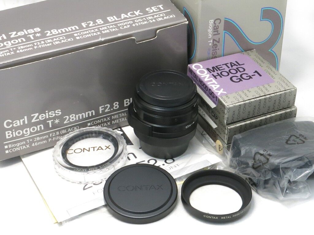 CONTAX Biogon T*28mm F2.8(G) Biogon T* 28mm F2.8 G Black CONTAX Biogon T*28mm F2.8(G) Biogon T* 28mm F2.8 G Black