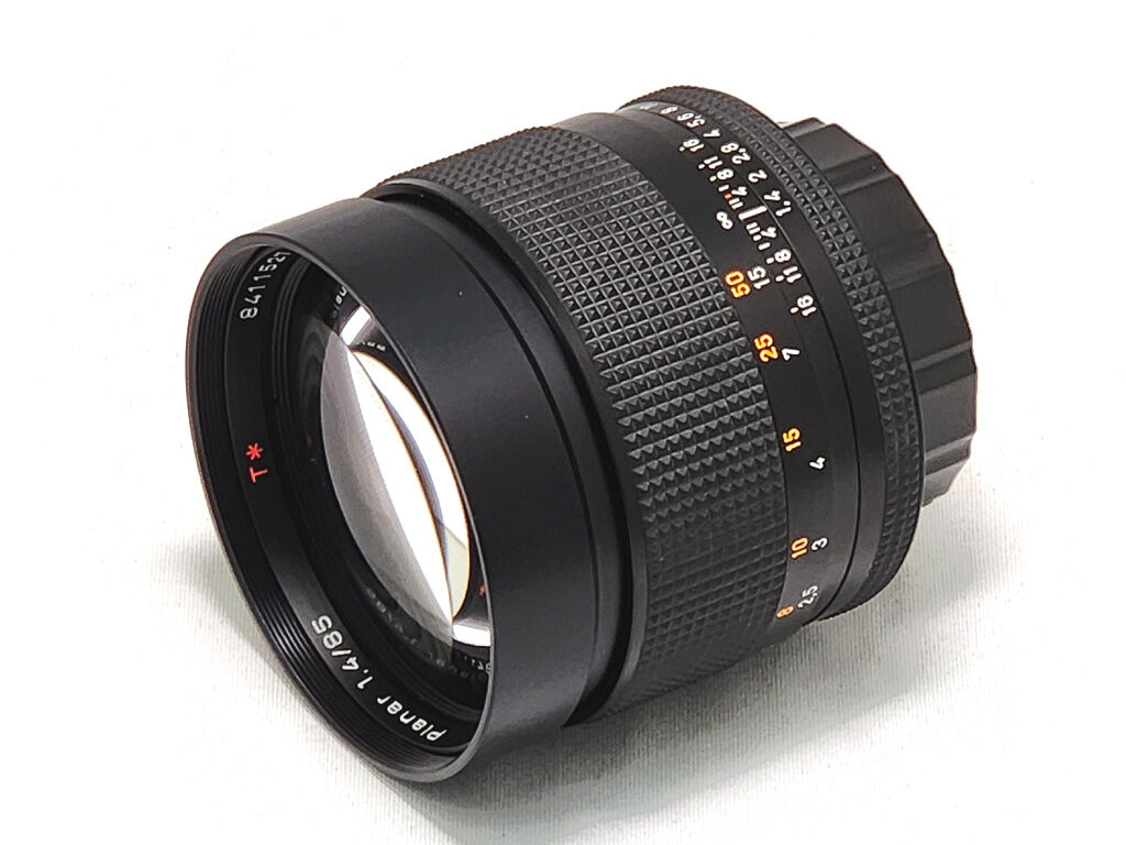 Planar 85mm f1.4 T＊　MMJコンタックス　美品 Planar T* 85mm F1.4 MMJ 【AB】 ￥41,800-（税込）（商談中