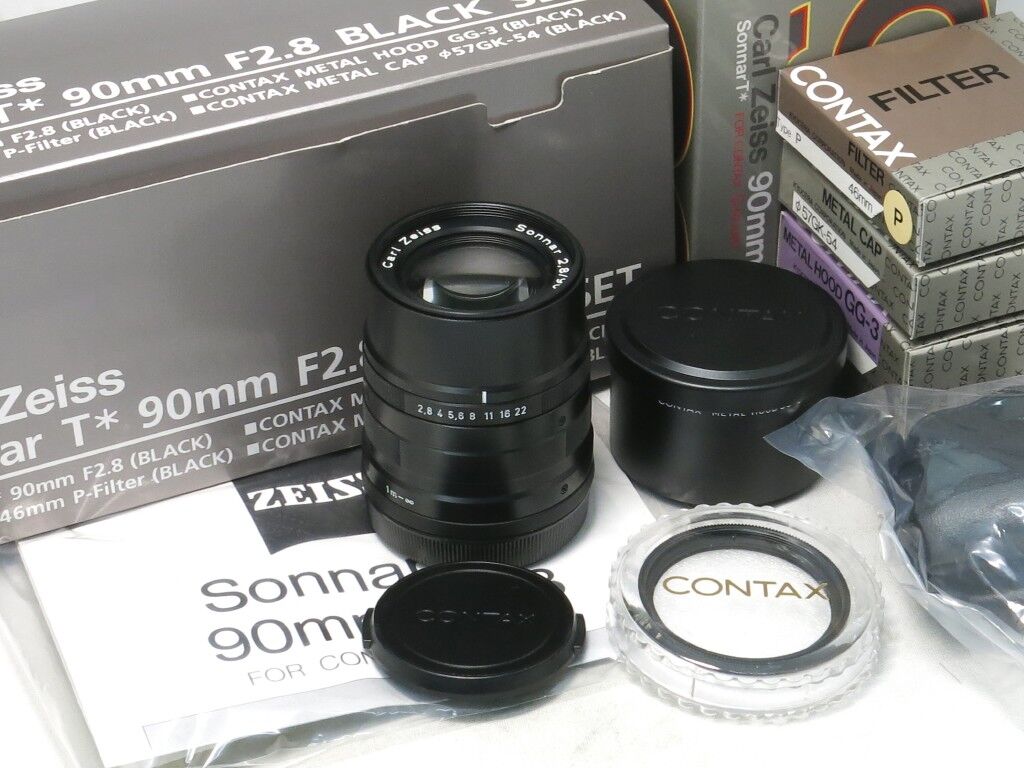 Sonnar T* 90mm F2.8 G Black SET 【AB】 ￥78,000-（税込