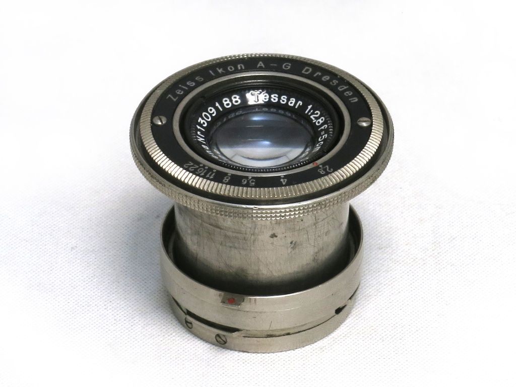 《希少》Tessar 50mm F2.8  Gutta Percha【光学美品】