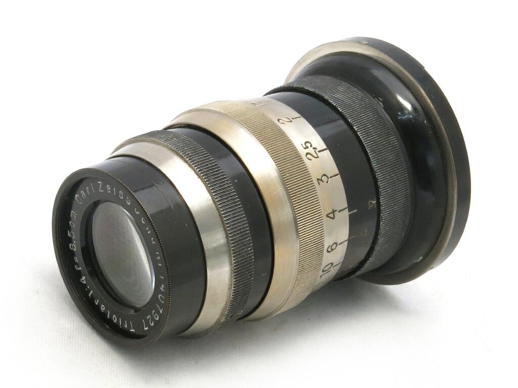 Carl Zeiss Jena Triotar 85mm F4 ニッケル 【AB】 ***SOLD OUT