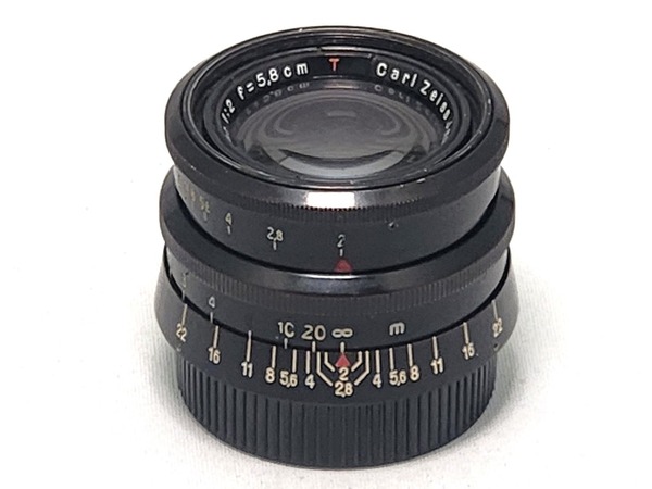 Carl Zeiss Jena Biotar 58mm F2 T M42マウント Carl Zeiss Jena Biotar T 58mm F2 Black （M42マウント） 【AB