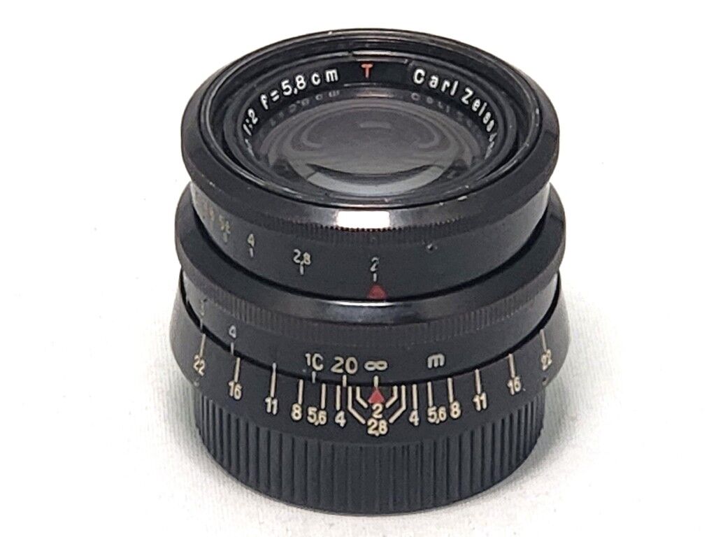 Carl Zeiss Jena Biotar T 58mm F2 Black （M42マウント） 【AB