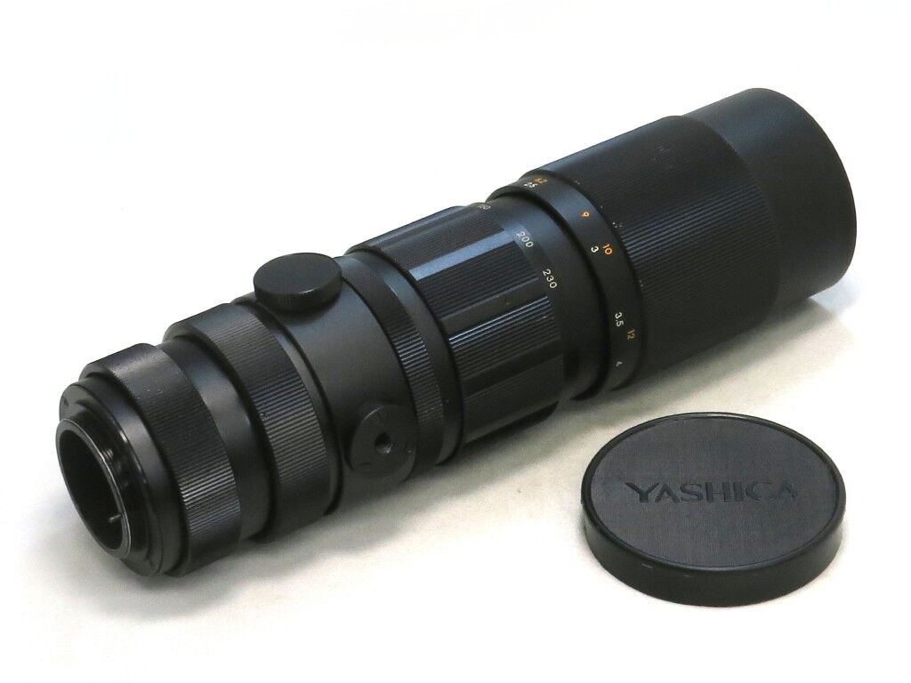 YASHICA YASHINON DX 200mm f4 m42マウント The Yashica Auto Yashinon-DX 200 mm f/ 4 Lens. Specs. MTF