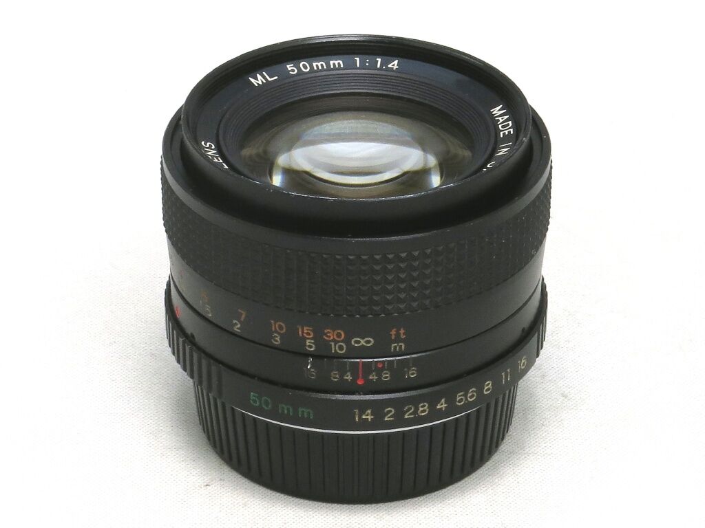 YASHICA ML 50mm F1.4 【AB】 ¥23,800-(税込) : コンタックス YASHICA ML 50mm F1.4 【AB】 ¥23,800-(税込) : コンタックス