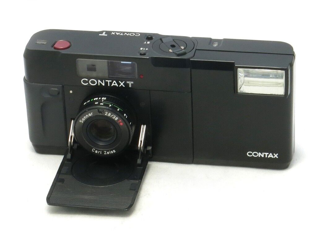 CONTAX T T14 auto ストロボ付き Yahoo!オークション - 元箱