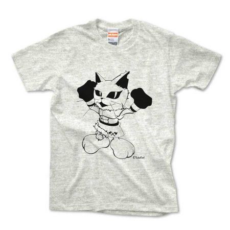 CatBoxerアーサーＴシャツ(アッシュ)