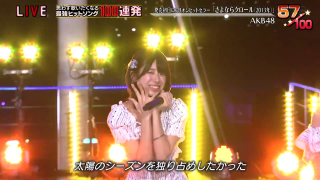 AKB48 テレ東音楽祭2020 さよならクロール (4)