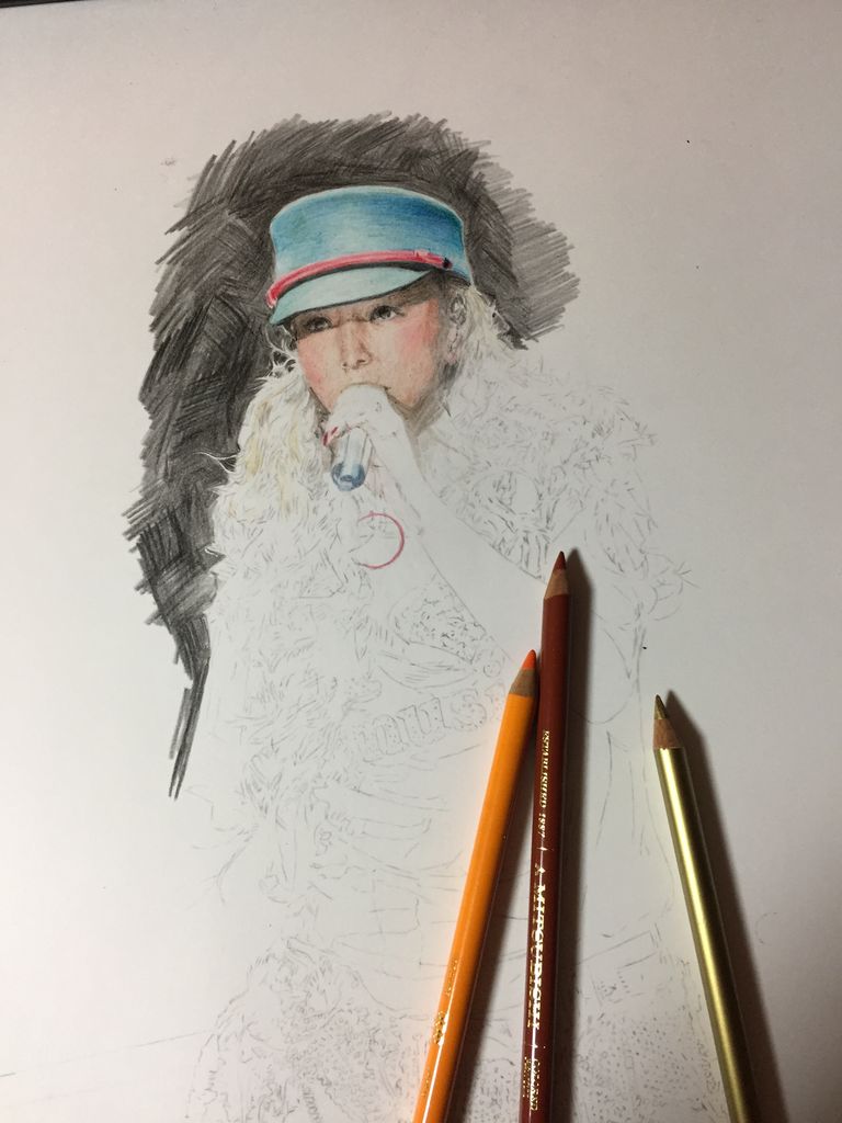 色えんぴつ画の描き方 色えんぴつ画講座 ｈａｐｐｙ ａｒｔ ２２４