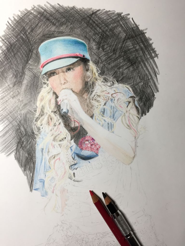 色えんぴつ画の描き方 色えんぴつ画講座 ｈａｐｐｙ ａｒｔ ２２４