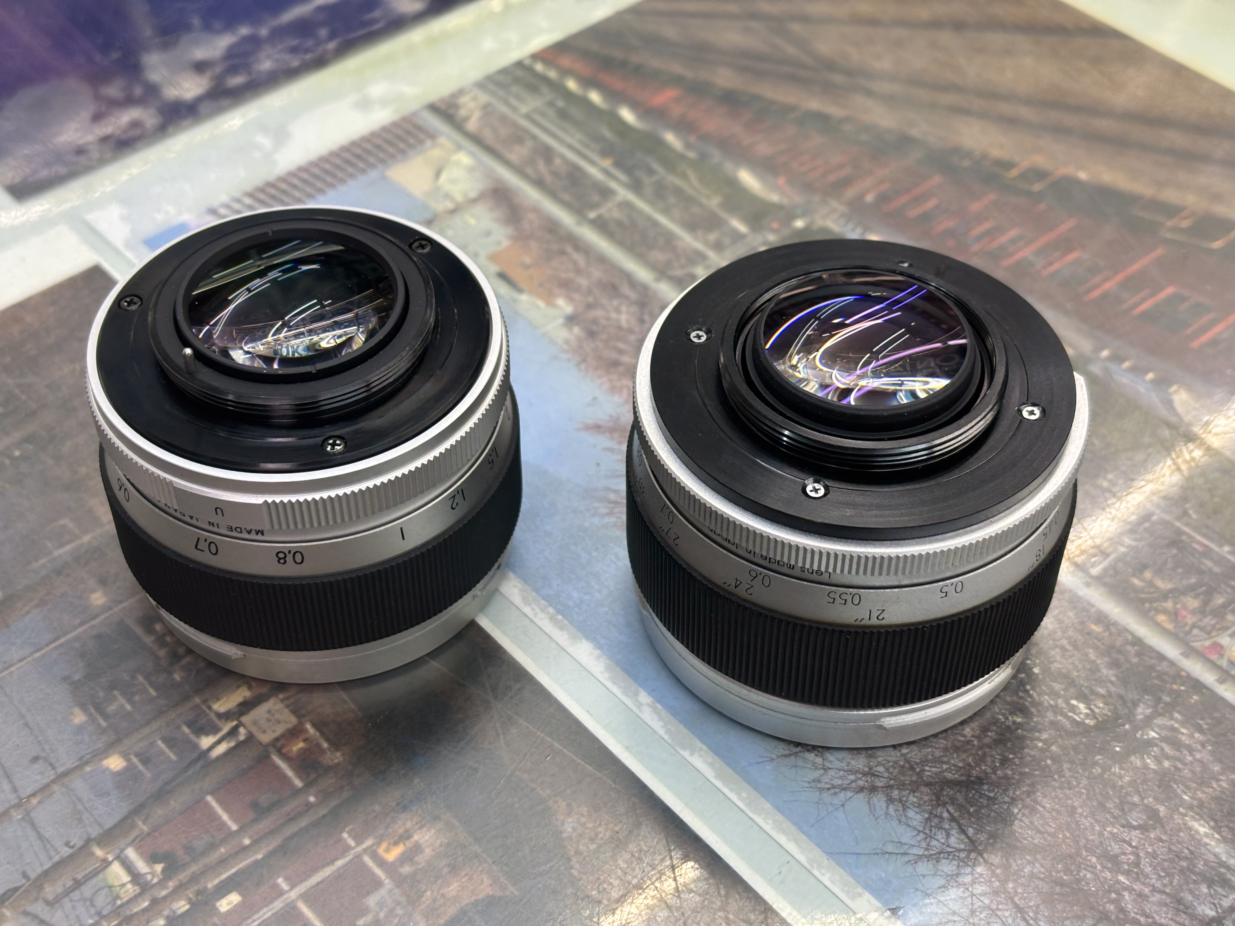 2つのAuto-Topcor 58mm F1.4 : 極楽堂新米社員のヲタな物言い