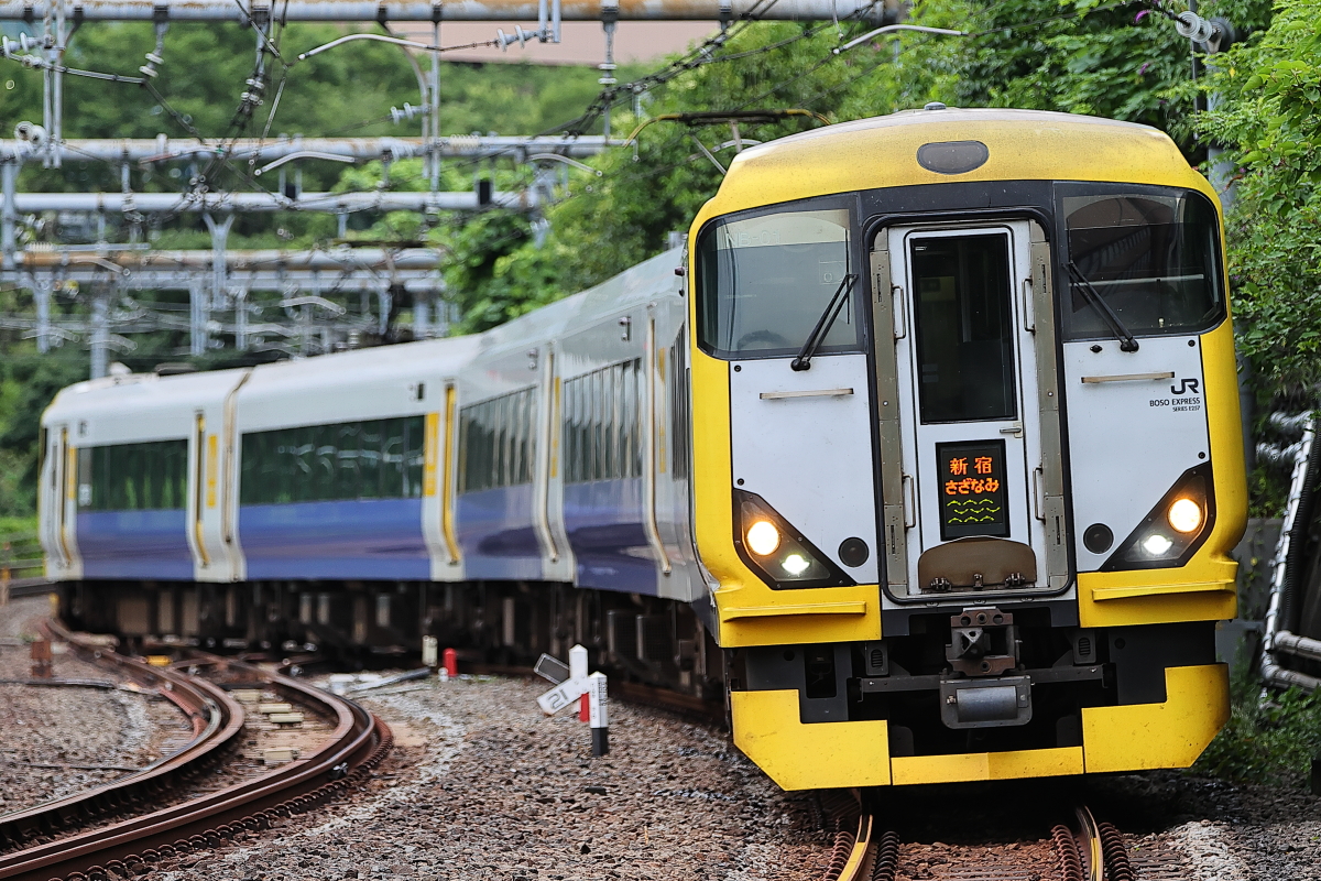 E257系500番台で運転する新宿さざなみ2号 支配人のたららんな日々 E257系500番台で運転する新宿さざなみ2号 支配人のたららんな日々