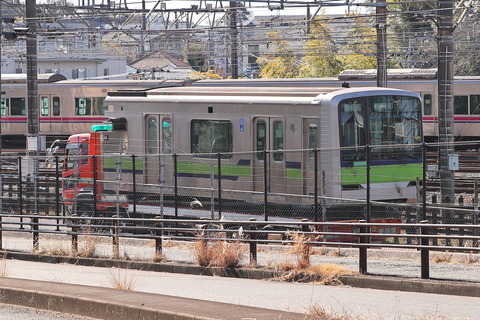 都営新宿線10-300形大島寄り10-370号車 廃車陸送＠若葉台 : 支配人の