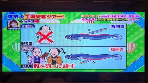 うなぎの捌き方は関西風と関東風と 支配人のたららんな日々