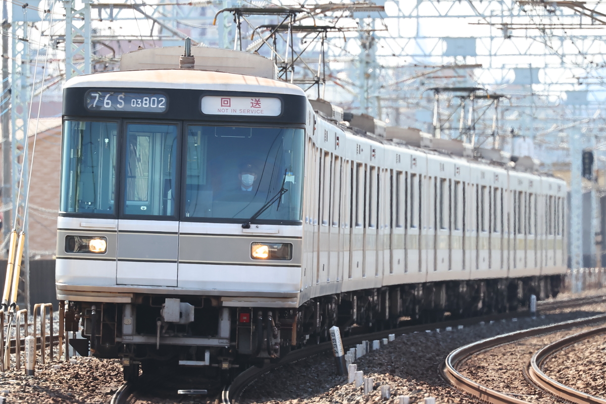東京メトロ03系03 102f 廃車回送 谷塚 支配人のたららんな日々 東京メトロ03系03 102f 廃車回送 谷塚 支配人のたららんな日々