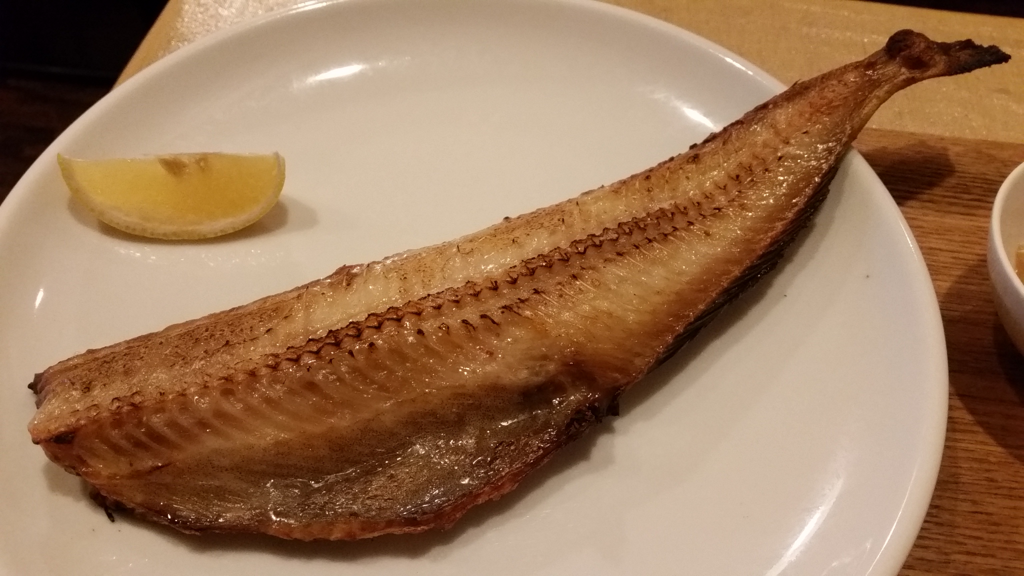 ホッケの塩焼き 支配人のたららんな日々