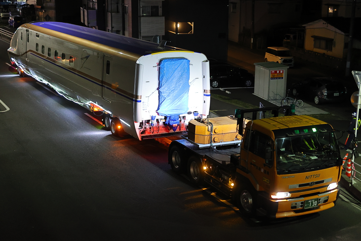 支配人のたららんな日々 鉄道車両陸送 支配人のたららんな日々 鉄道車両陸送