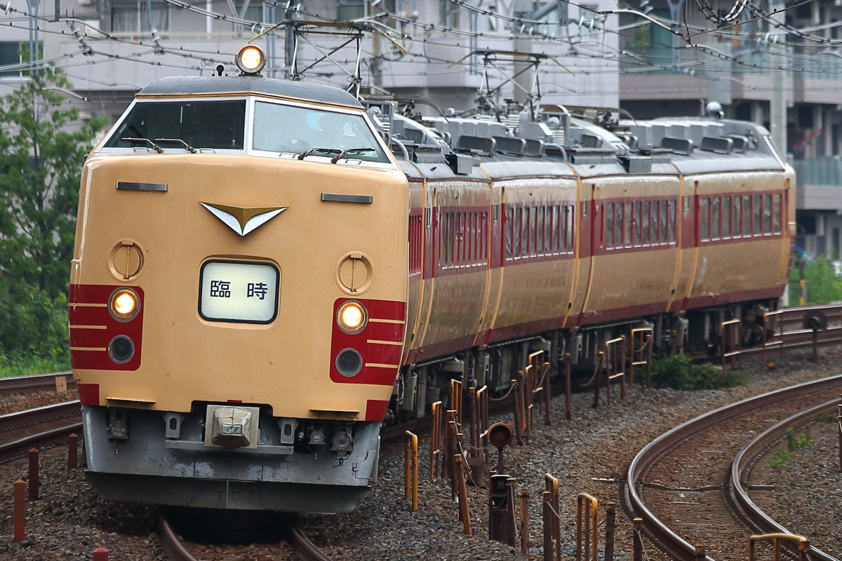485系仙台車6両国鉄特急色編成団臨の返しを川口で撮影 支配人のたららんな日々 485系仙台車6両国鉄特急色編成団臨の返しを川口で撮影 支配人のたららんな日々