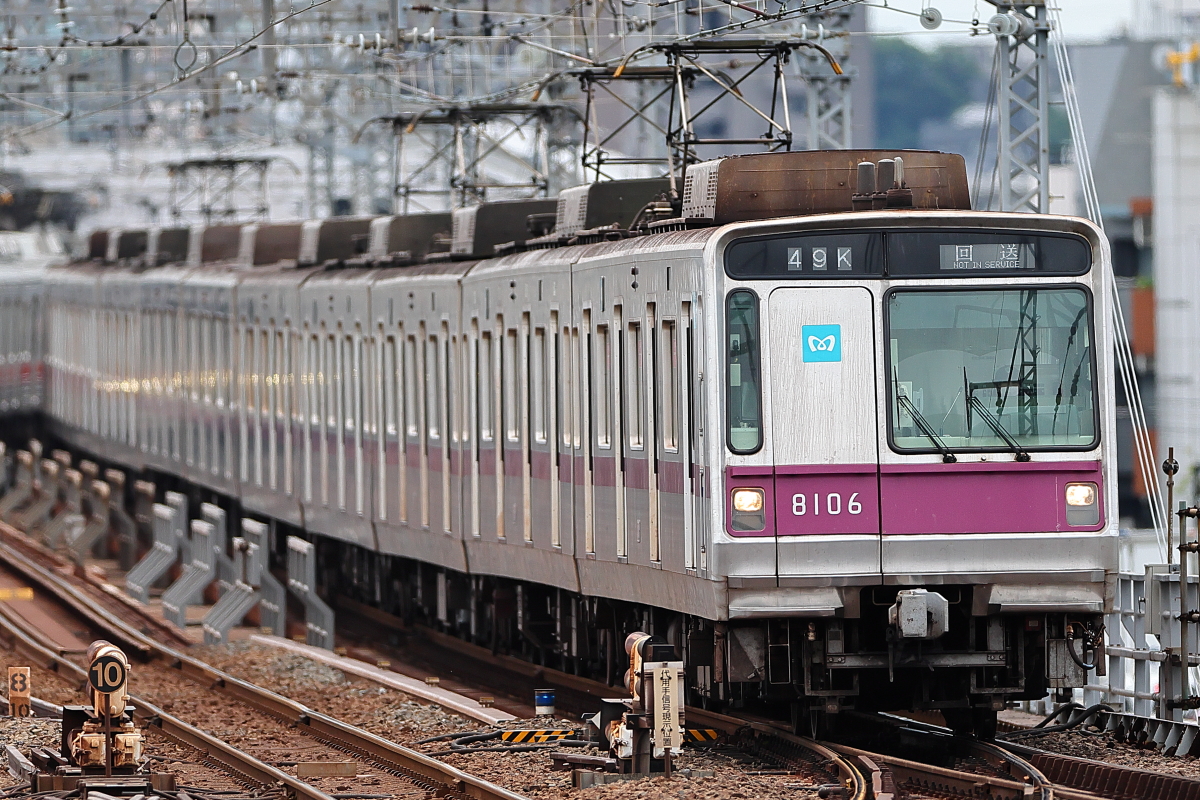 東京メトロ8000系8106F 廃車回送＠二子玉川 : 支配人のたららんな日々♪