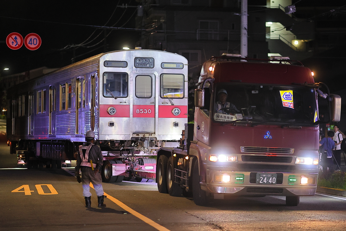 さつき 東京さつきホスピタル」に東急8500系を設置するプロジェクトが