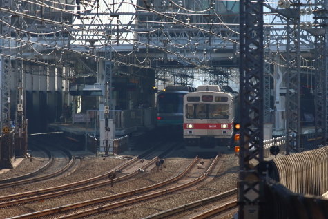 9000系トップナンバー9001fの廃車回送 支配人のたららんな日々