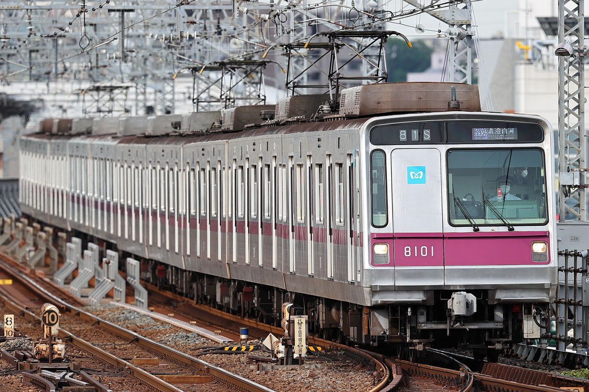 東京メトロ8000系 08系 二子玉川 支配人のたららんな日々