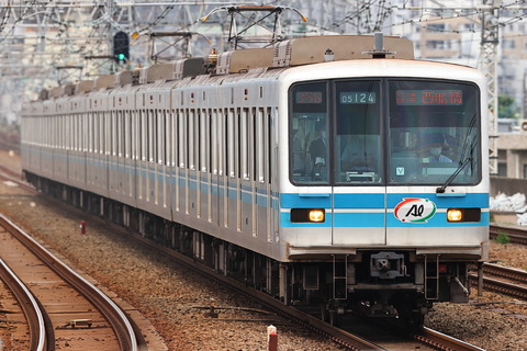 東京メトロ東西線05系124Fアルミリサイクルカー@西荻窪 東京メトロ東西線05系124Fアルミリサイクルカー@西荻窪