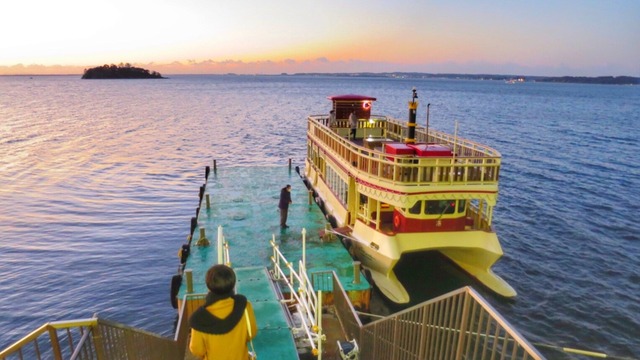 浜名湖遊覧船:初日の出クルーズ