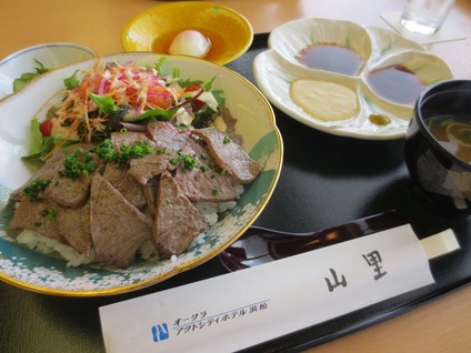 オークラ浜松ステーキ丼