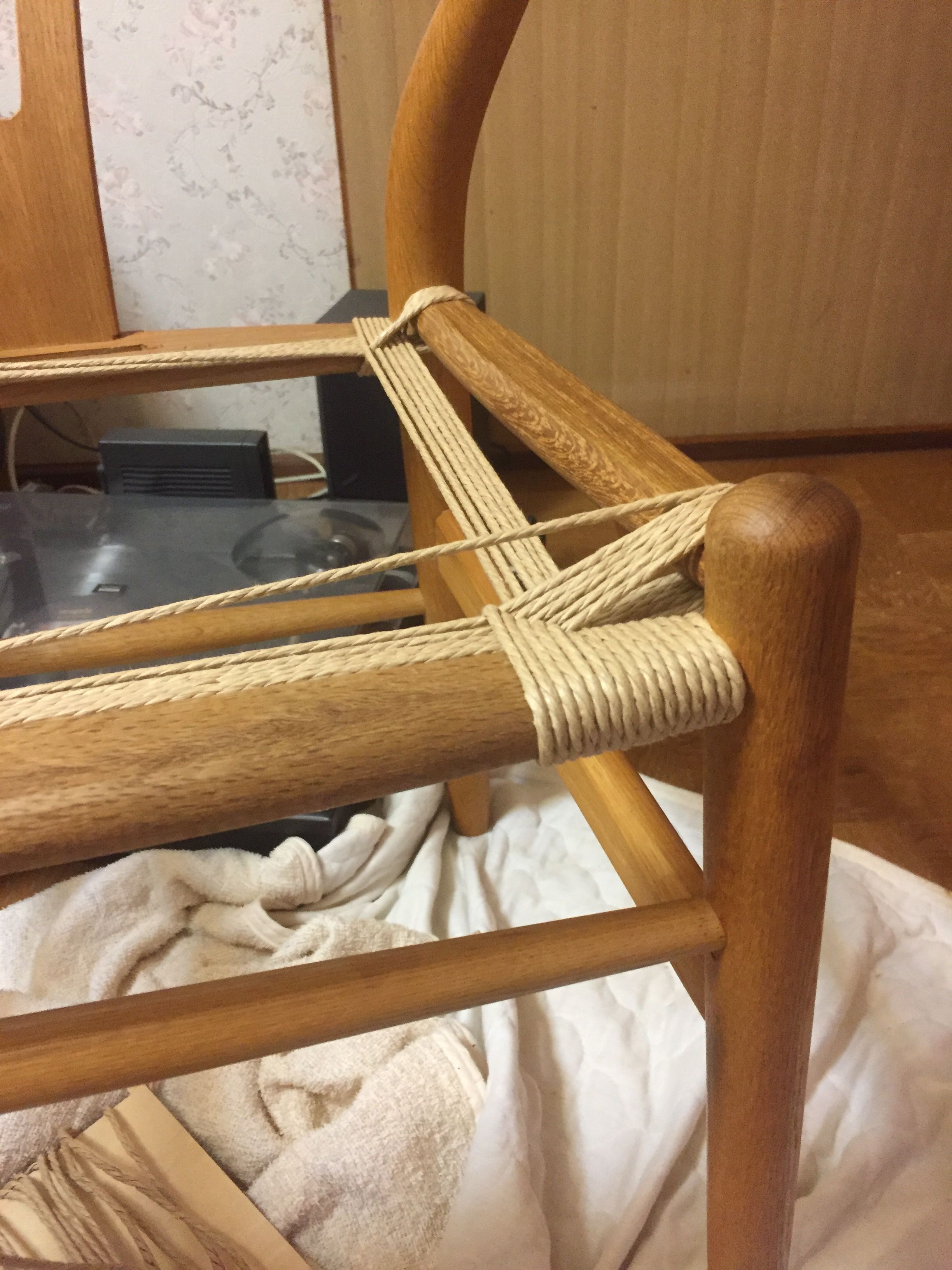 Yチェア張り替え おのえ椅子製作所 Onoechairのblog Yチェア張り替え おのえ椅子製作所 Onoechairのblog